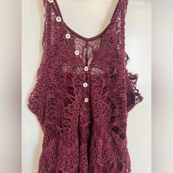 Free People Intimately “She’s Got It” Lace Slip Dress - Picture 10 of 10